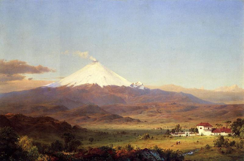 Frederic Edwin Church Cotopaxi France oil painting art